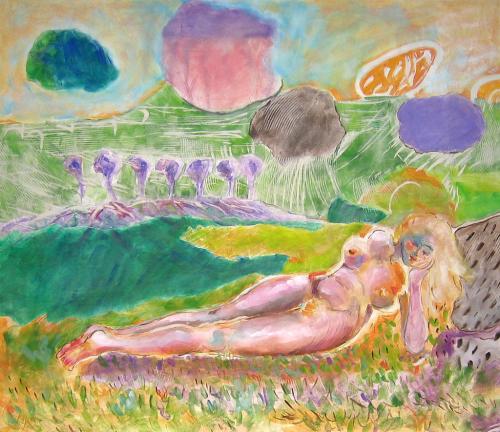 Femme nue (140 x 120) - 2007