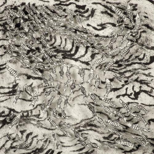 Under-the-sea-1-collographie-en-volume-23-x-23-2013