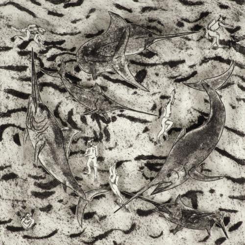 Under-the-sea-5-collographie-en-volume-23-x-23-2013